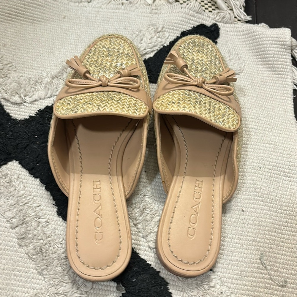 Coach Sandals Mules 6.5

Sorry no bundling, will cancel.